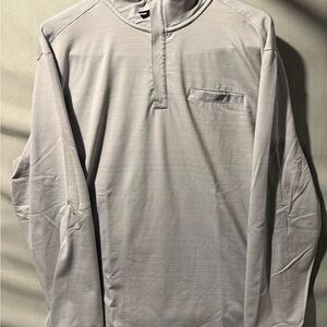 Walter Hagen Light Gray Long Sleeve Pullover